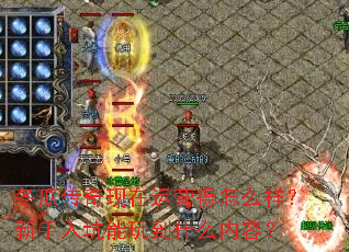 冬瓜传奇现在运营得怎么样？新手入坑能玩到什么内容？