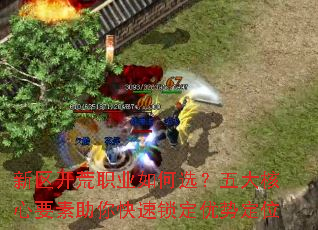 新区开荒职业如何选？五大核心要素助你快速锁定优势定位
