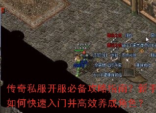 传奇私服开服必备攻略指南？新手如何快速入门并高效养成角色？