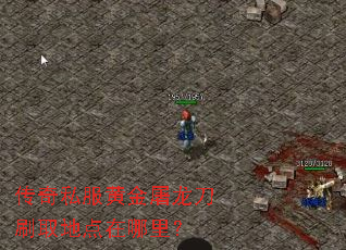 传奇私服黄金屠龙刀刷取地点在哪里？