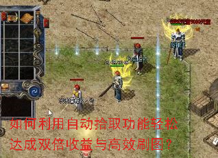 如何利用自动拾取功能轻松达成双倍收益与高效刷图？