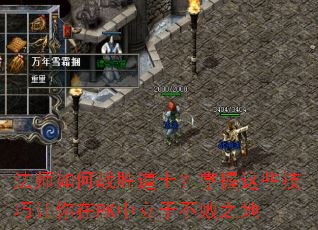 法师如何战胜道士？掌握这些技巧让你在PK中立于不败之地