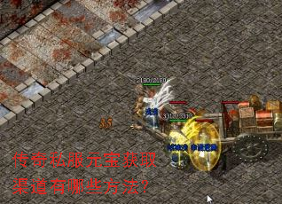 传奇私服元宝获取渠道有哪些方法？