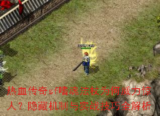 热血传奇sf嗜魂法杖为何威力惊人？隐藏机制与实战技巧全解析