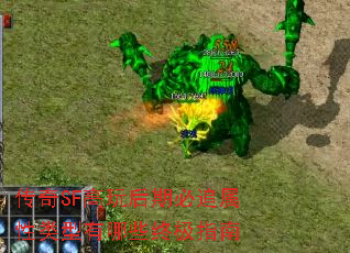 传奇SF高玩后期必追属性类型有哪些终极指南