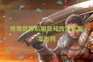传奇世界私服新开传世私服发布网