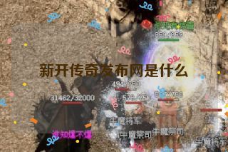 新开传奇发布网是什么