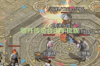 新开传奇合击手机版