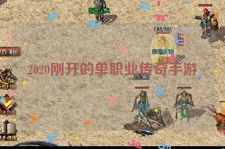 2020刚开的单职业传奇手游