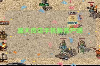 盛大传奇手机版客户端