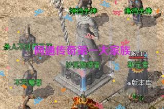 网通传奇第一大家族