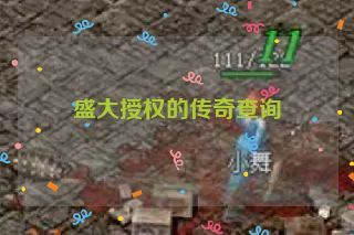 盛大授权的传奇查询