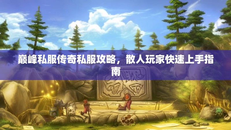 巅峰私服传奇私服攻略，散人玩家快速上手指南