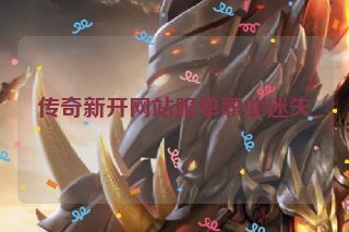 传奇新开网站服单职业迷失