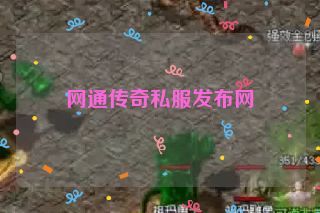 网通传奇私服发布网
