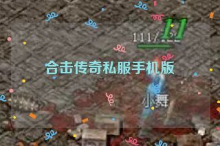 合击传奇私服手机版