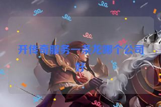 开传奇服务一条龙哪个公司好