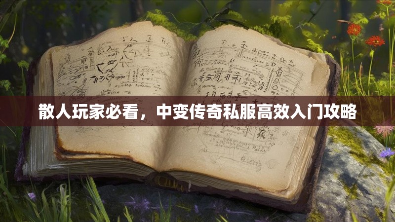 散人玩家必看，中变传奇私服高效入门攻略