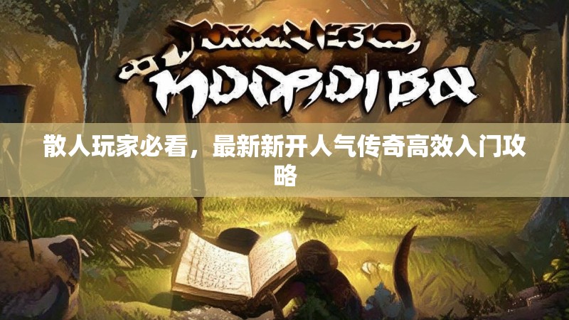 散人玩家必看，最新新开人气传奇高效入门攻略