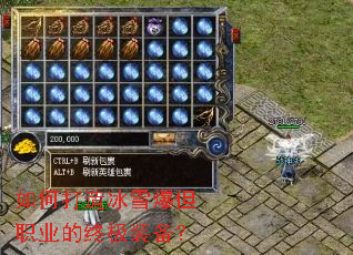 如何打造冰雪爆但职业的终极装备？