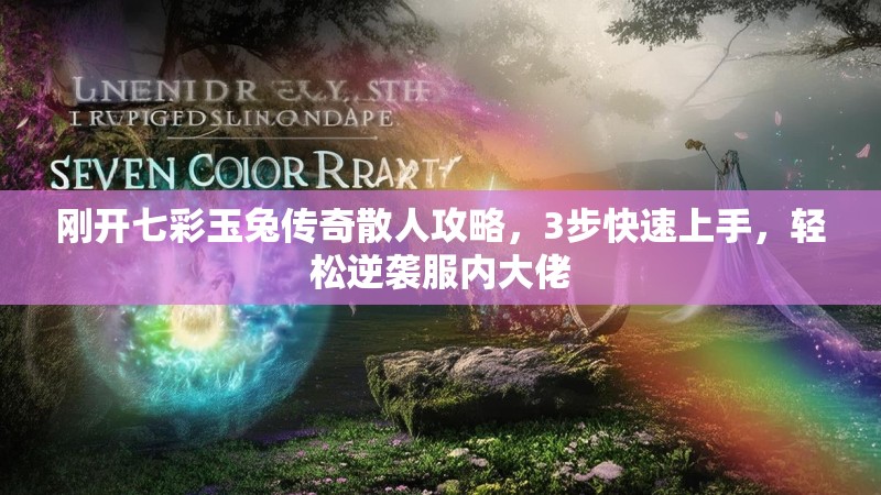 刚开七彩玉兔传奇散人攻略，3步快速上手，轻松逆袭服内大佬