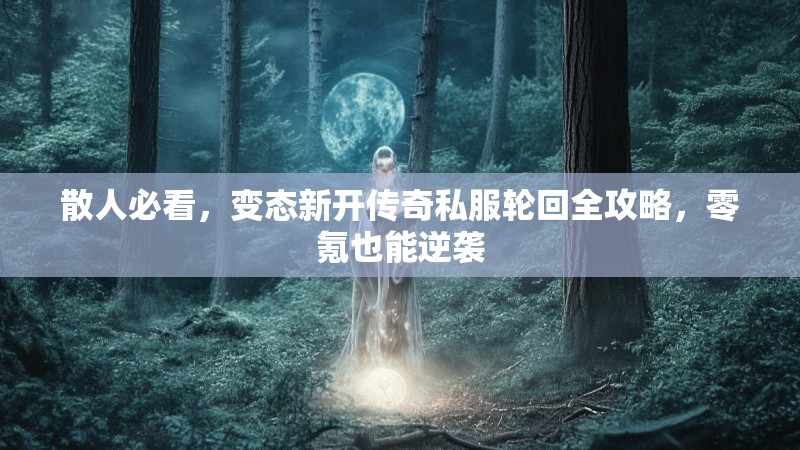 散人必看，变态新开传奇私服轮回全攻略，零氪也能逆袭