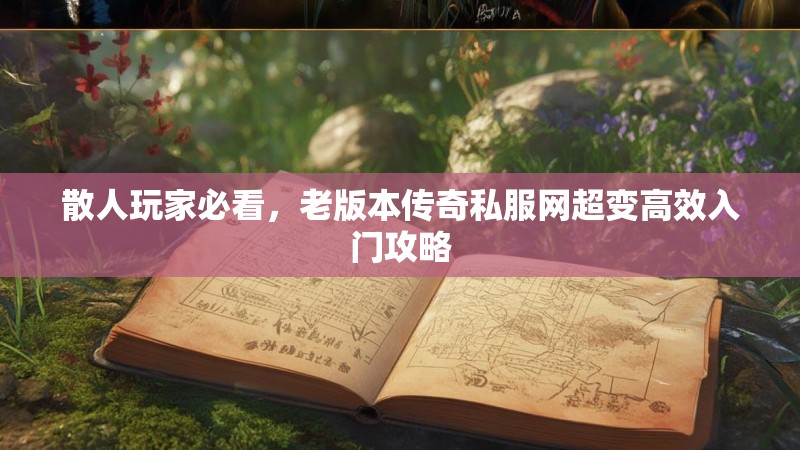 散人玩家必看，老版本传奇私服网超变高效入门攻略