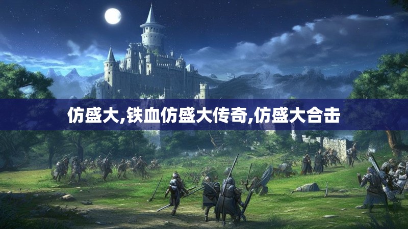 仿盛大,铁血仿盛大传奇,仿盛大合击