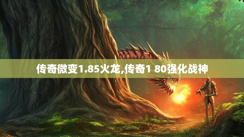 传奇微变1.85火龙,传奇1 80强化战神