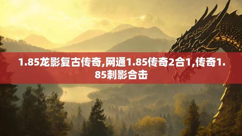 1.85龙影复古传奇,网通1.85传奇2合1,传奇1.85刺影合击