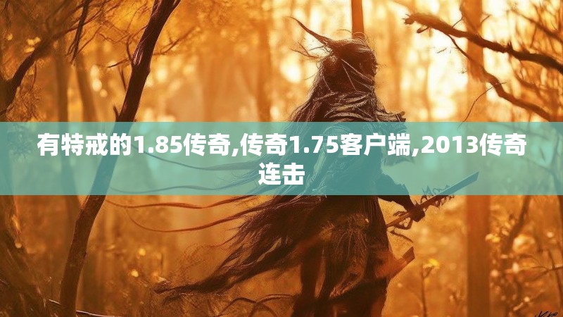有特戒的1.85传奇,传奇1.75客户端,2013传奇连击