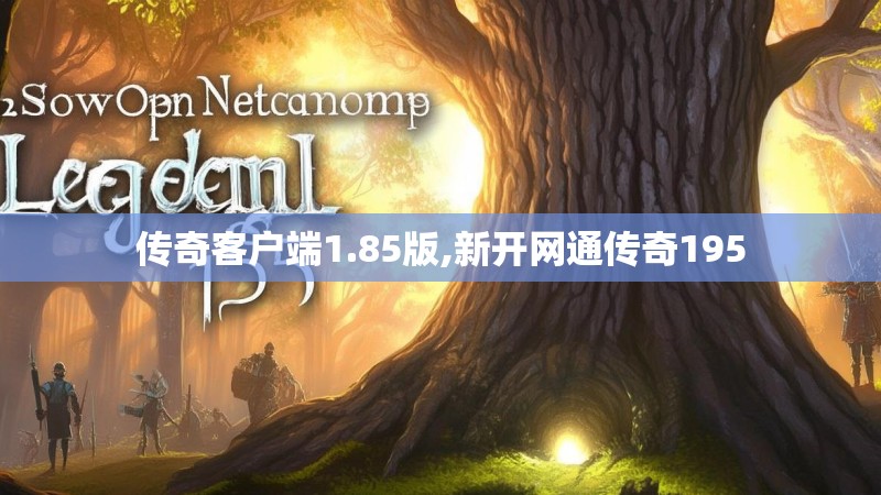 传奇客户端1.85版,新开网通传奇195