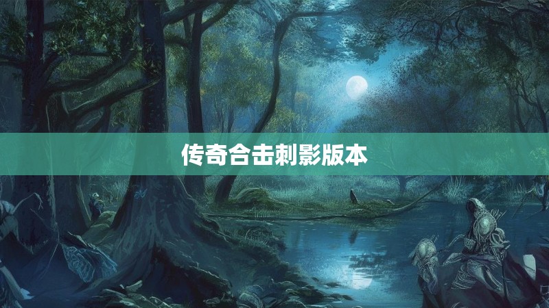 传奇合击刺影版本
