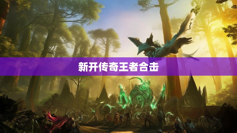 新开传奇王者合击