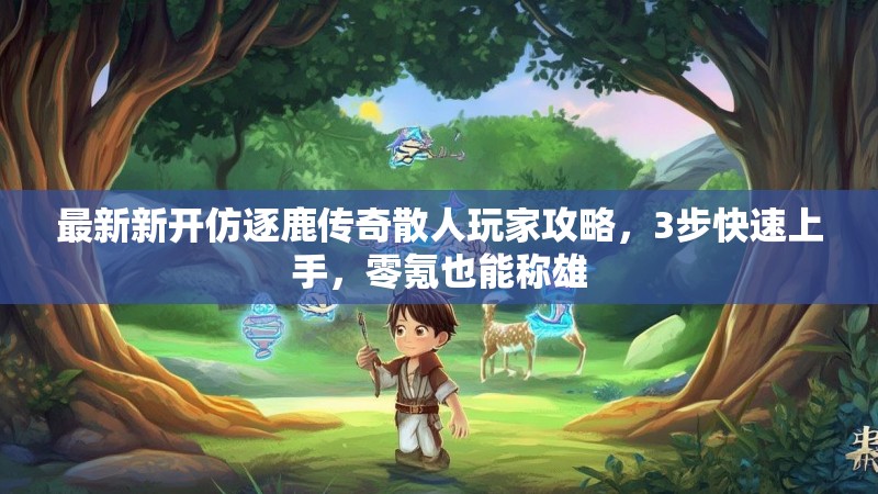 最新新开仿逐鹿传奇散人玩家攻略，3步快速上手，零氪也能称雄