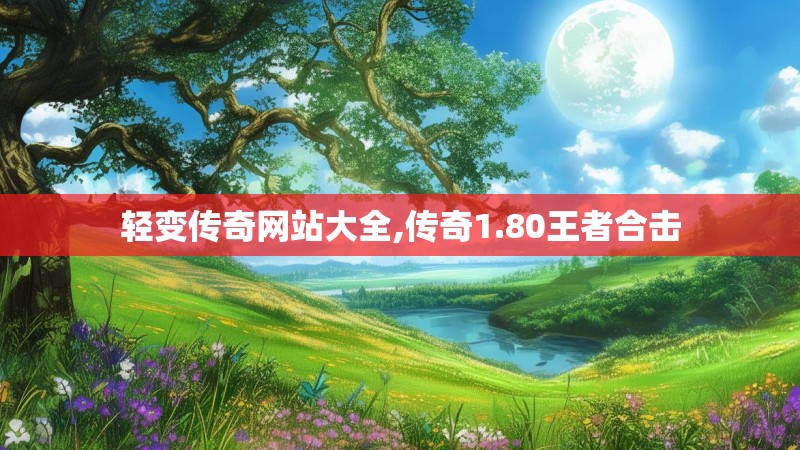轻变传奇网站大全,传奇1.80王者合击