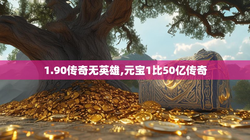 1.90传奇无英雄,元宝1比50亿传奇