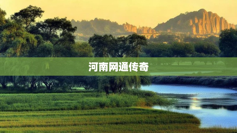 河南网通传奇