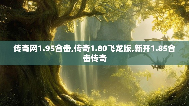 传奇网1.95合击,传奇1.80飞龙版,新开1.85合击传奇