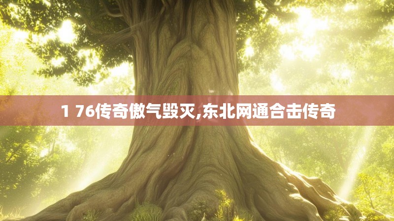 1 76传奇傲气毁灭,东北网通合击传奇