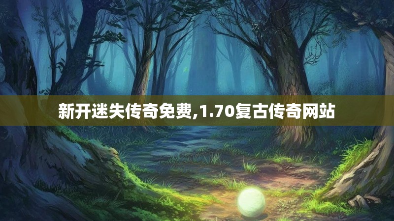 新开迷失传奇免费,1.70复古传奇网站