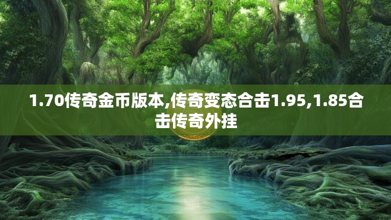 1.70传奇金币版本,传奇变态合击1.95,1.85合击传奇外挂