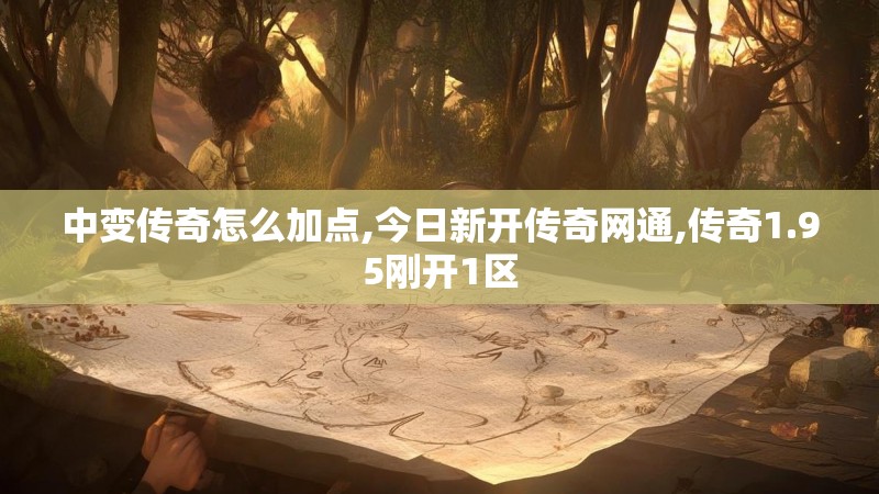 中变传奇怎么加点,今日新开传奇网通,传奇1.95刚开1区