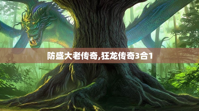 防盛大老传奇,狂龙传奇3合1