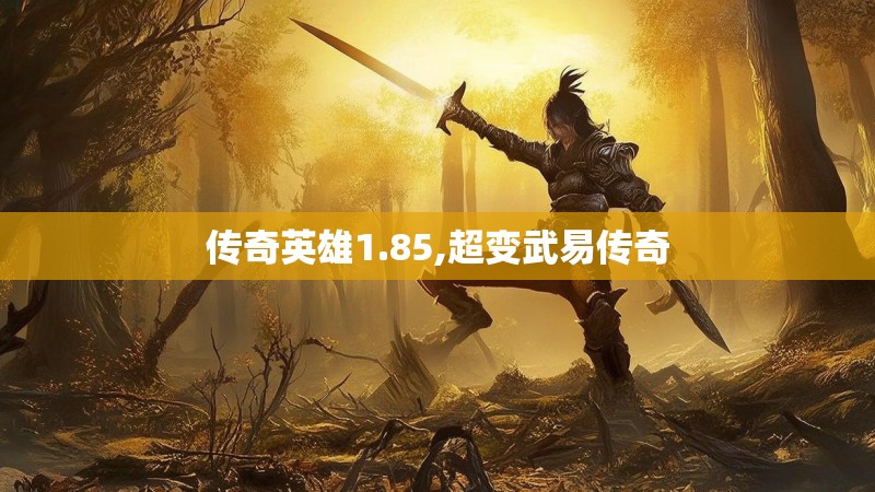 传奇英雄1.85,超变武易传奇