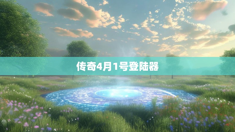 传奇4月1号登陆器