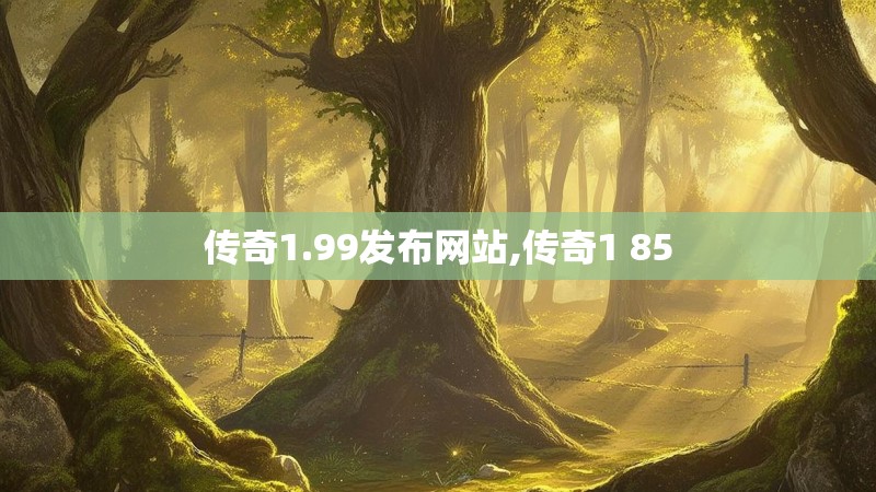 传奇1.99发布网站,传奇1 85