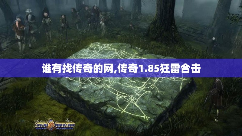 谁有找传奇的网,传奇1.85狂雷合击