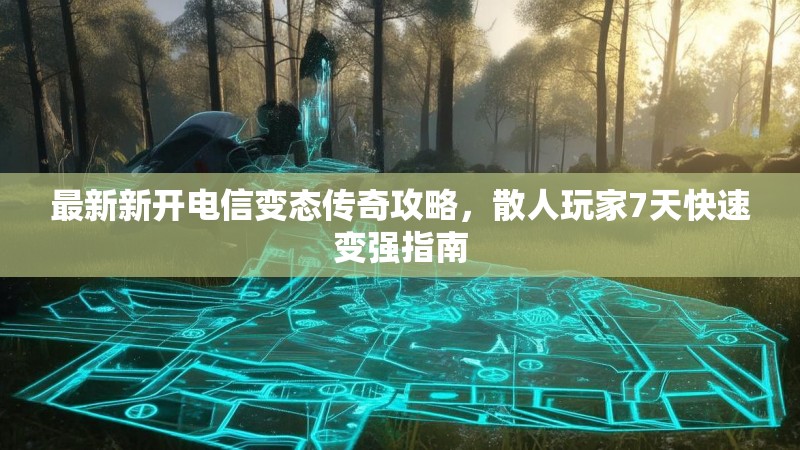 最新新开电信变态传奇攻略，散人玩家7天快速变强指南