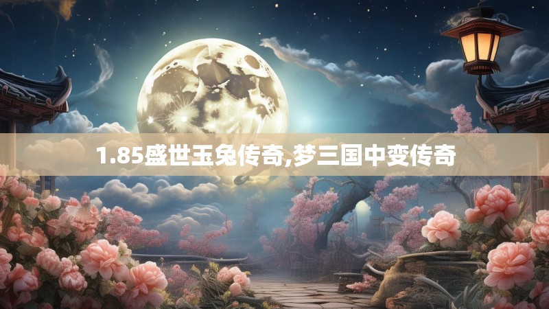 1.85盛世玉兔传奇,梦三国中变传奇